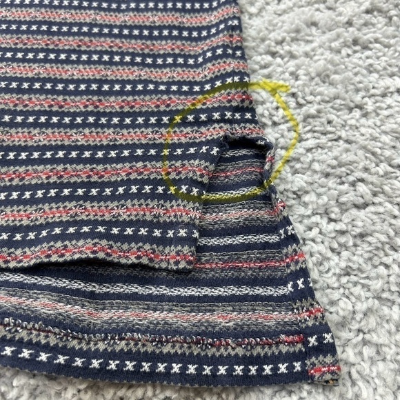 Polo by Ralph Lauren Shirt Mens Extra Large Retro Stripe Preppy Holiday Vintage - Picture 6 of 6